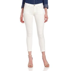 New T TAHARI Jeans Joey White Skinny Ankle Size 2